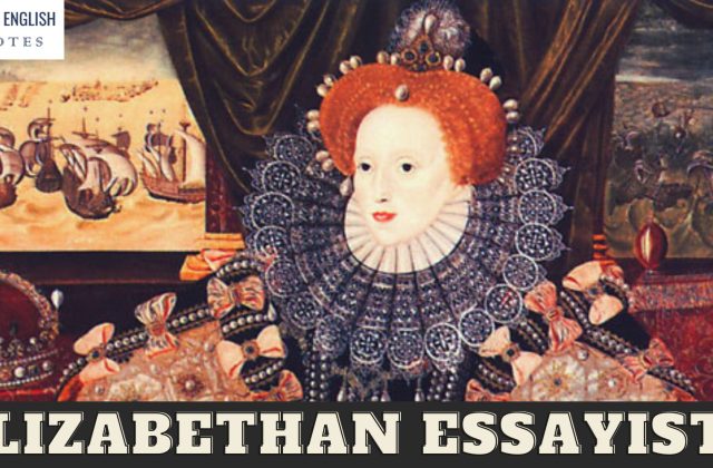 Elizabethan Essayists