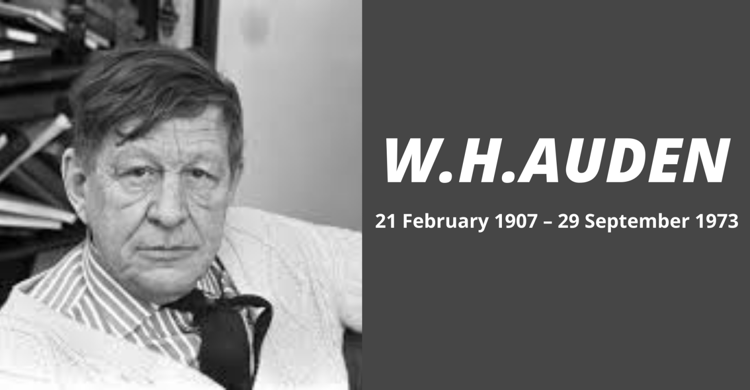 Short Notes On W H AUDEN Easy English Notes