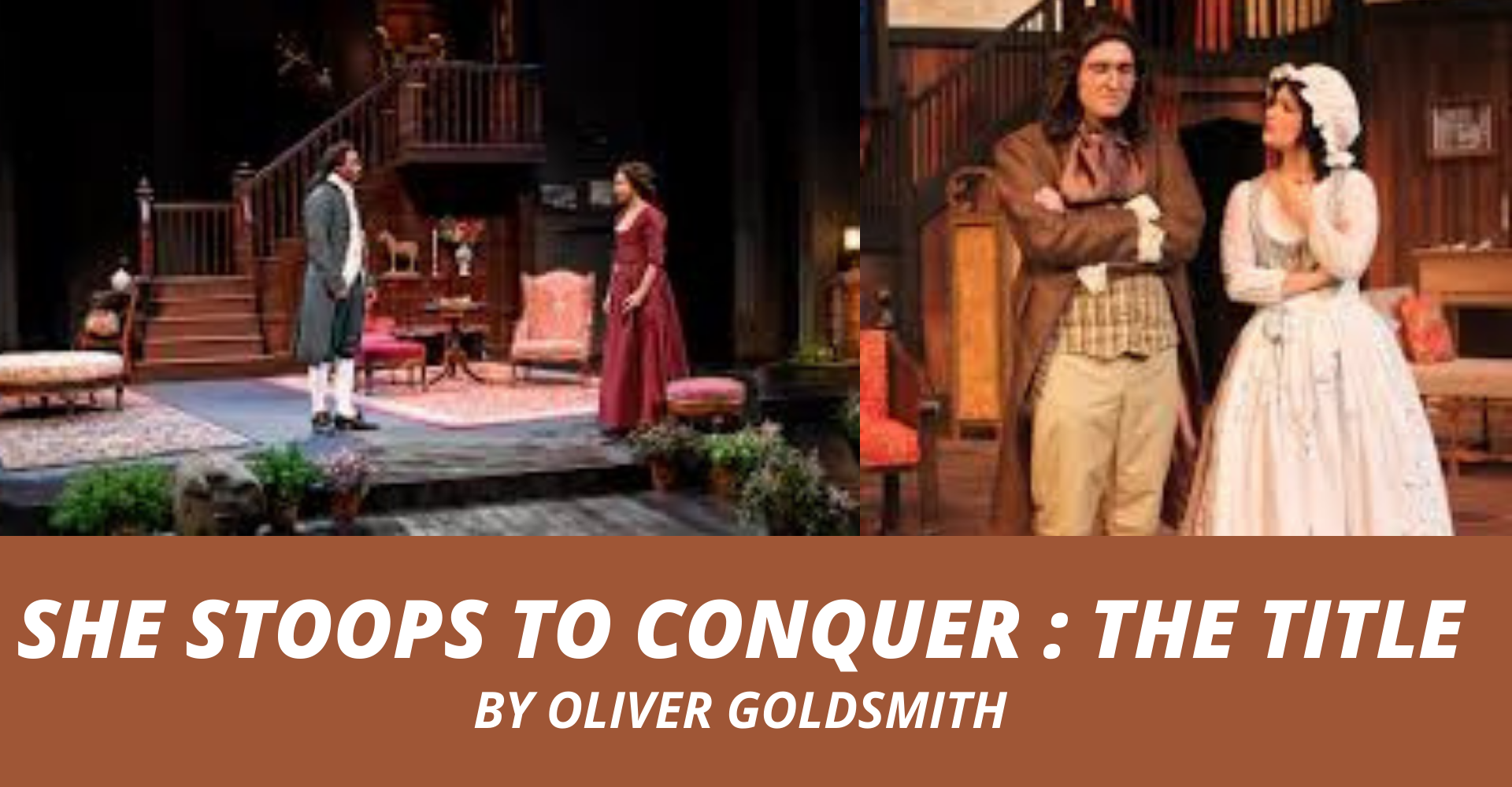 she stoops to conquer cliff notes
