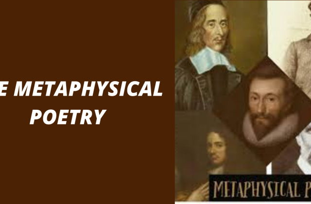 Define Metaphysical Poetry