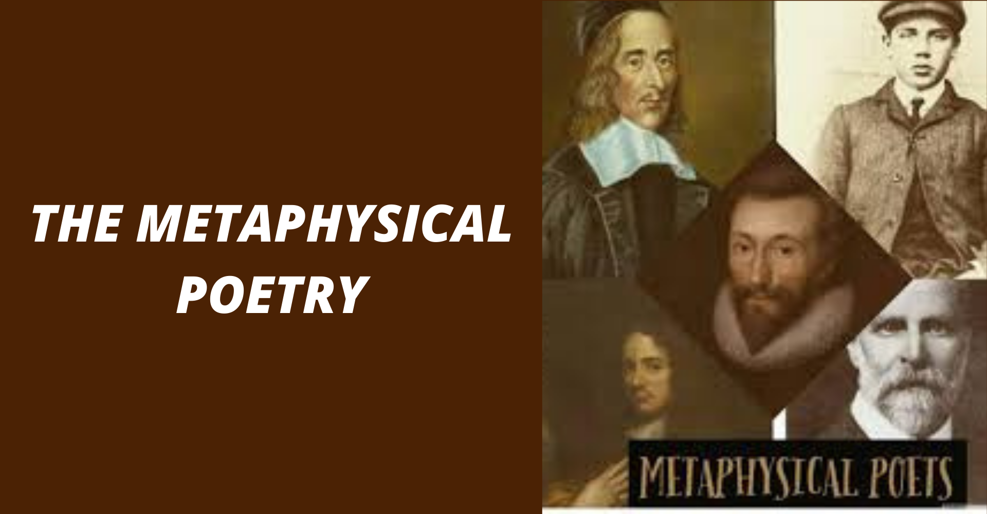 Define Metaphysical Poetry