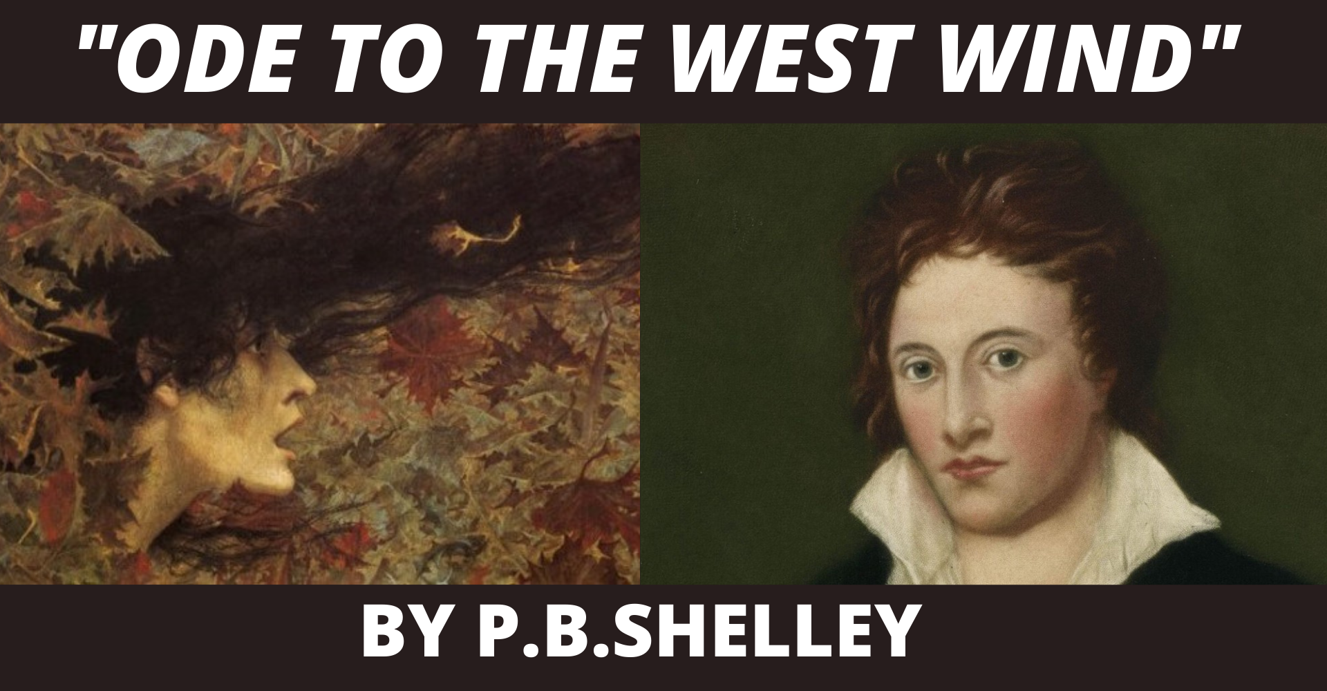 ODE TO THE WEST WIND BY P.B.SHELLEY - Easy English Notes