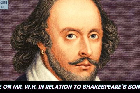 Note On Mr. W.H. In Relation To Shakespeare’s Sonnets
