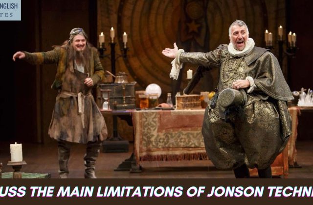 Discuss the main limitations of Jonson technique