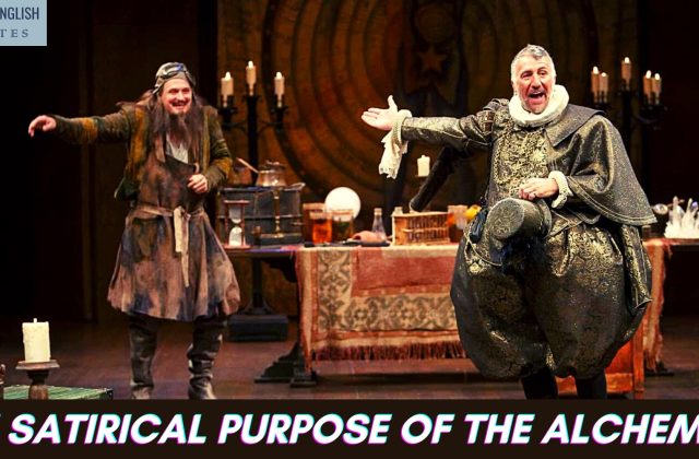 The Satirical Purpose Of The Alchemist