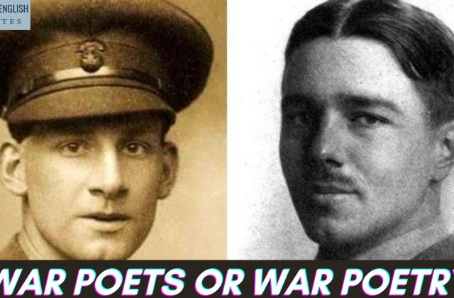War Poets Or War Poetry
