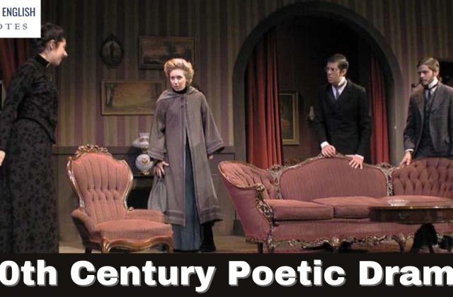20th Century Poetic Drama