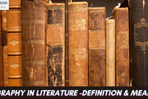 Biography in Literature -Definition & Meaning