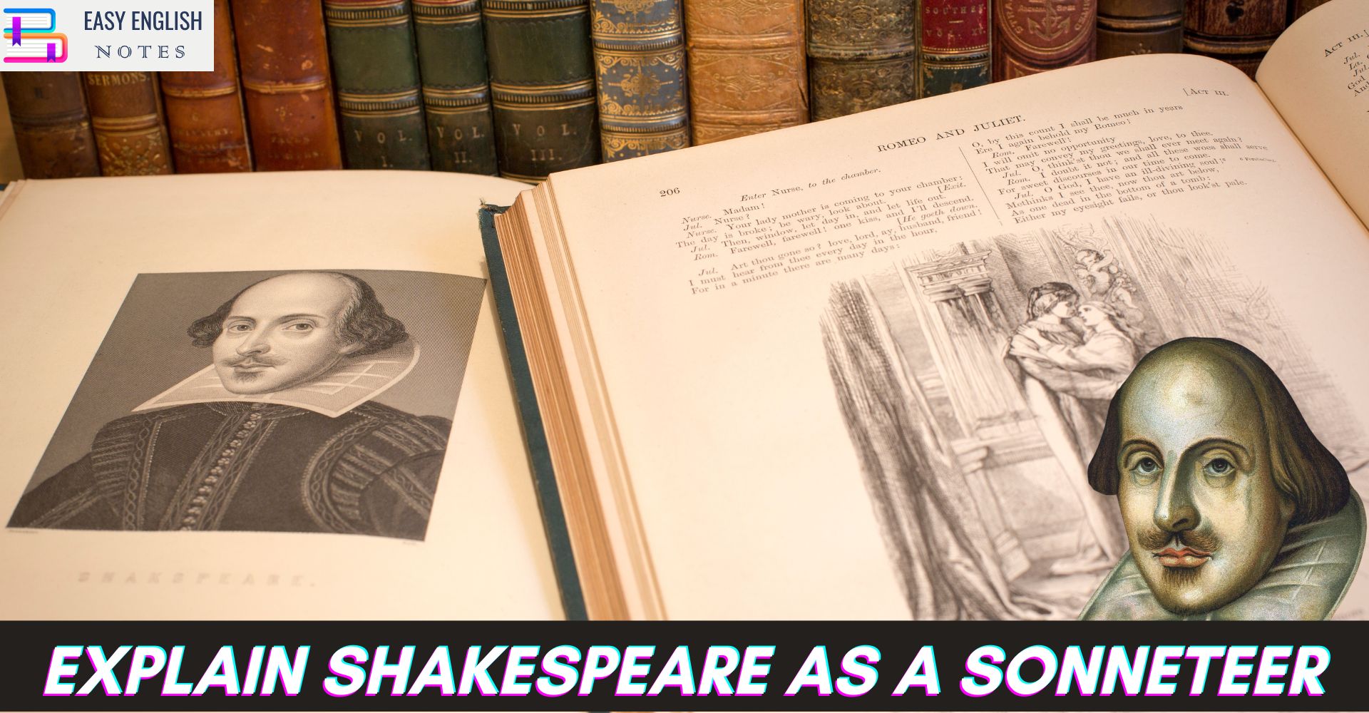 Explain Shakespeare as a Sonneteer