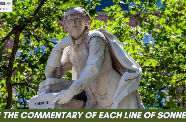 Give the commentary of each line of Sonnet 127
