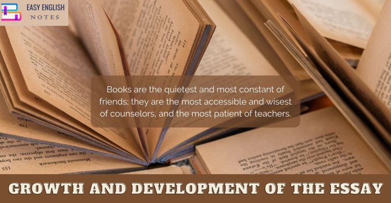 Growth and Development of the Essay