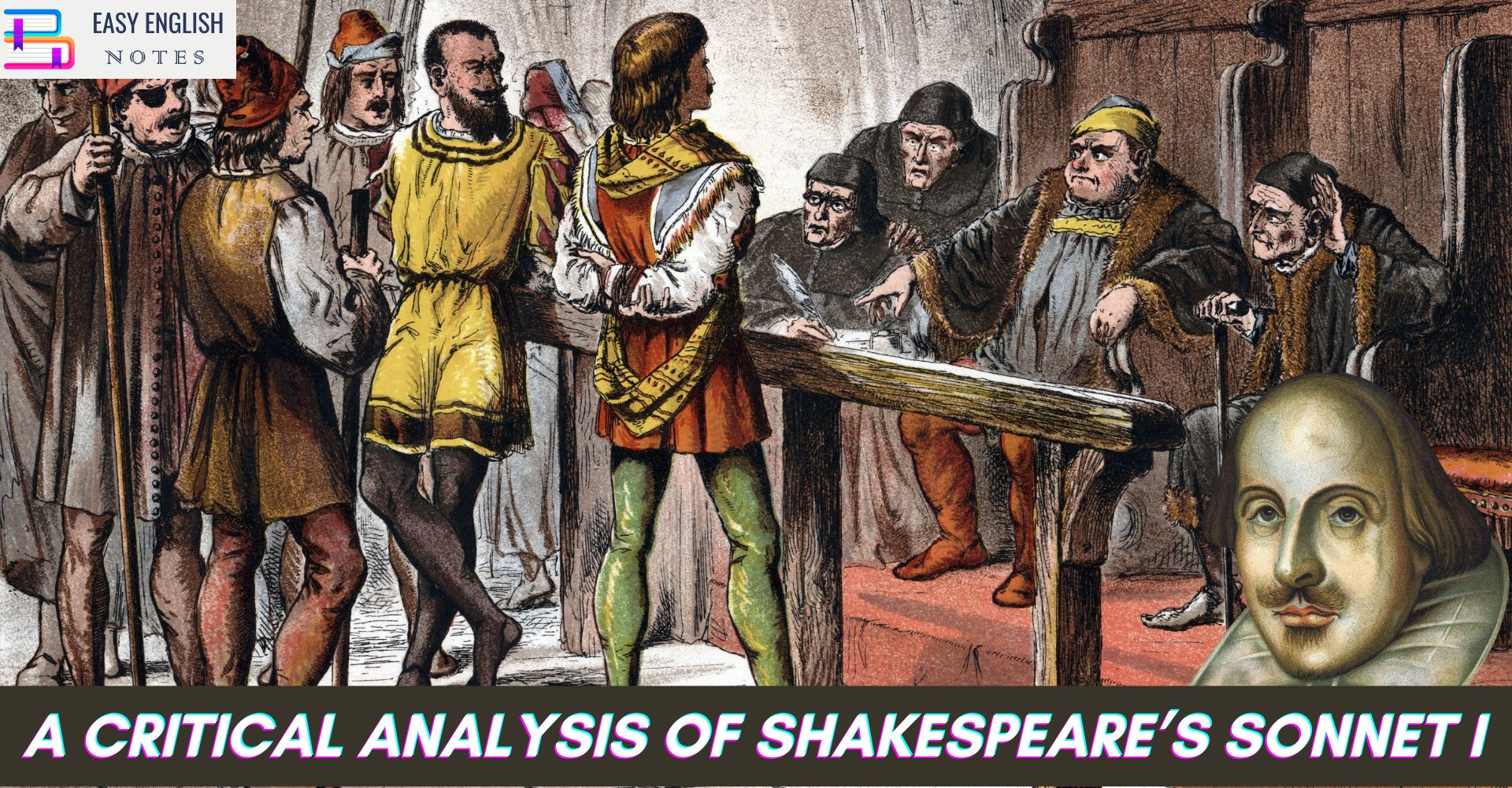 A Critical Analysis Of Shakespeare’s Sonnet I