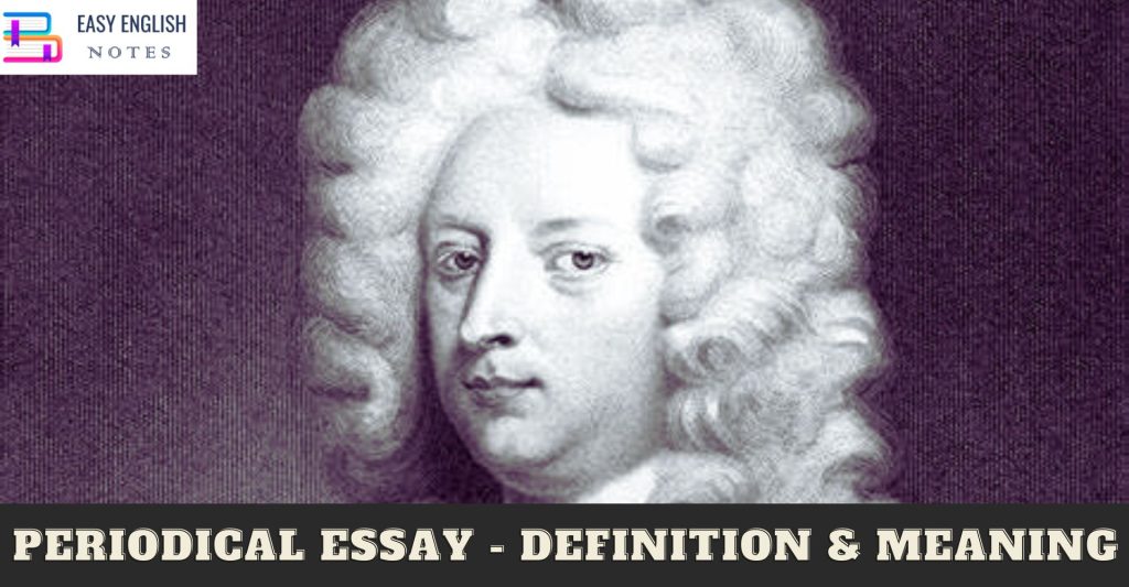 periodical essay literary term