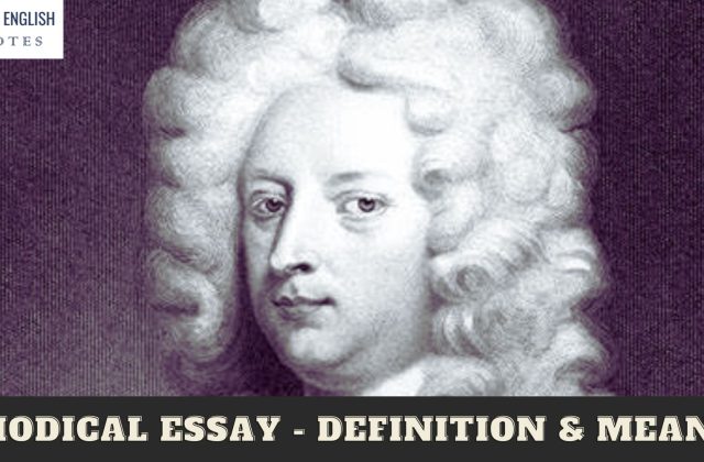 Periodical Essay - Definition & Meaning