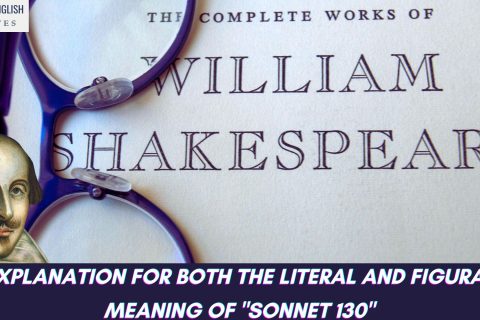 An Explanation For Both The Literal and Figurative Meaning of "Sonnet 130"