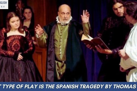 What type of play is the Spanish Tragedy by Thomas Kyd?