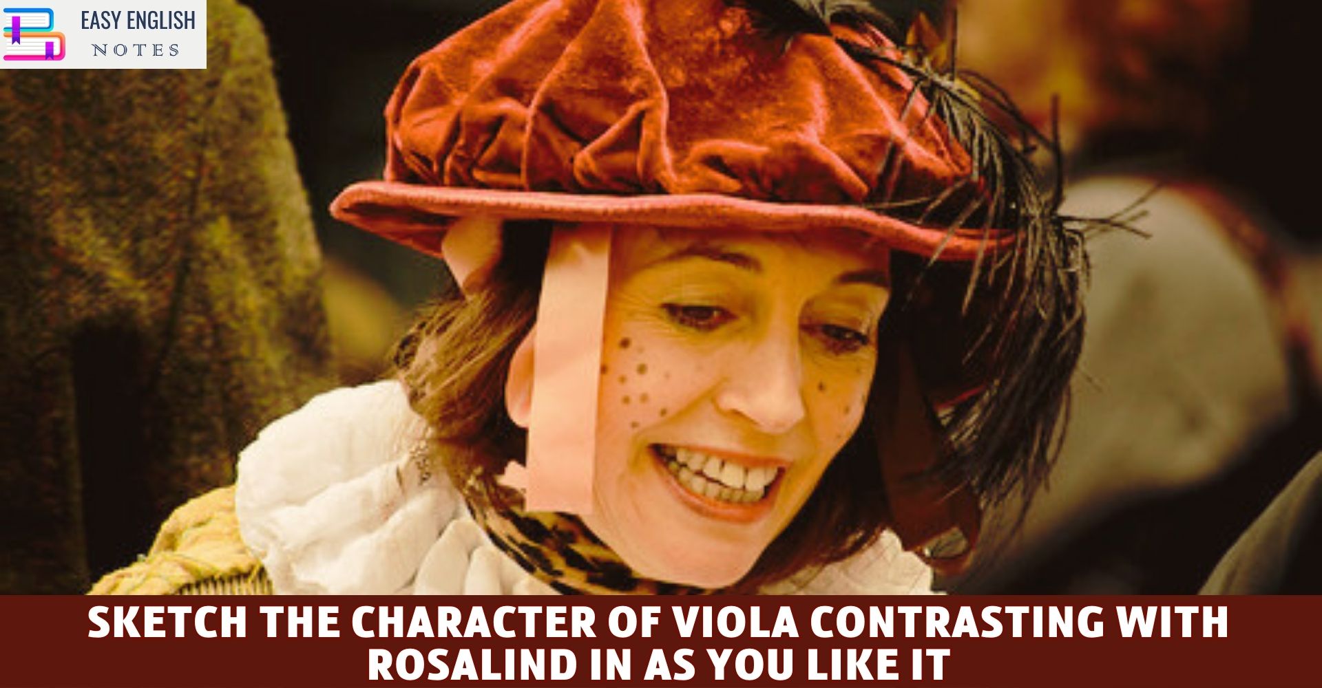 Sketch the character of Viola contrasting with Rosalind in As you Like it
