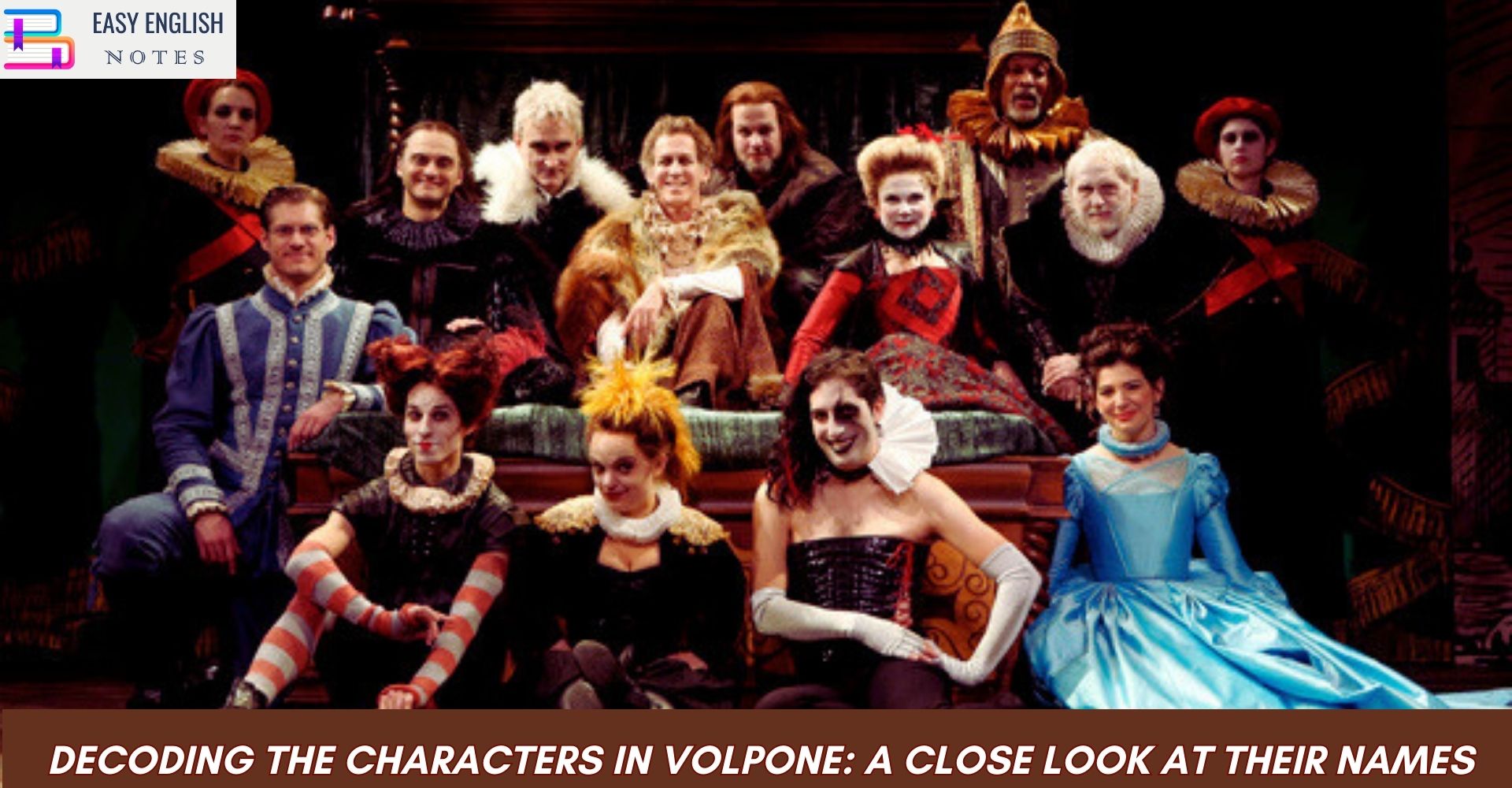 Decoding the Characters in Volpone: A Close Look at their Names