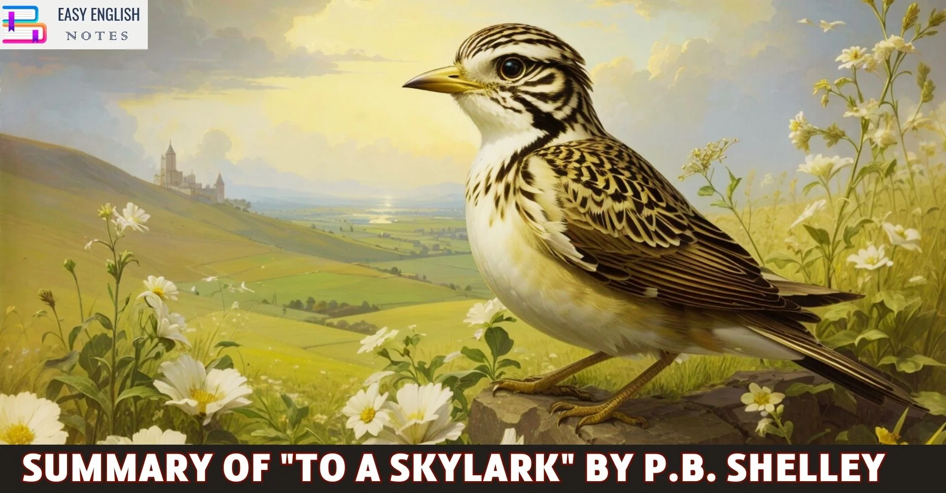 Summary of "To a Skylark" by P.B. Shelley