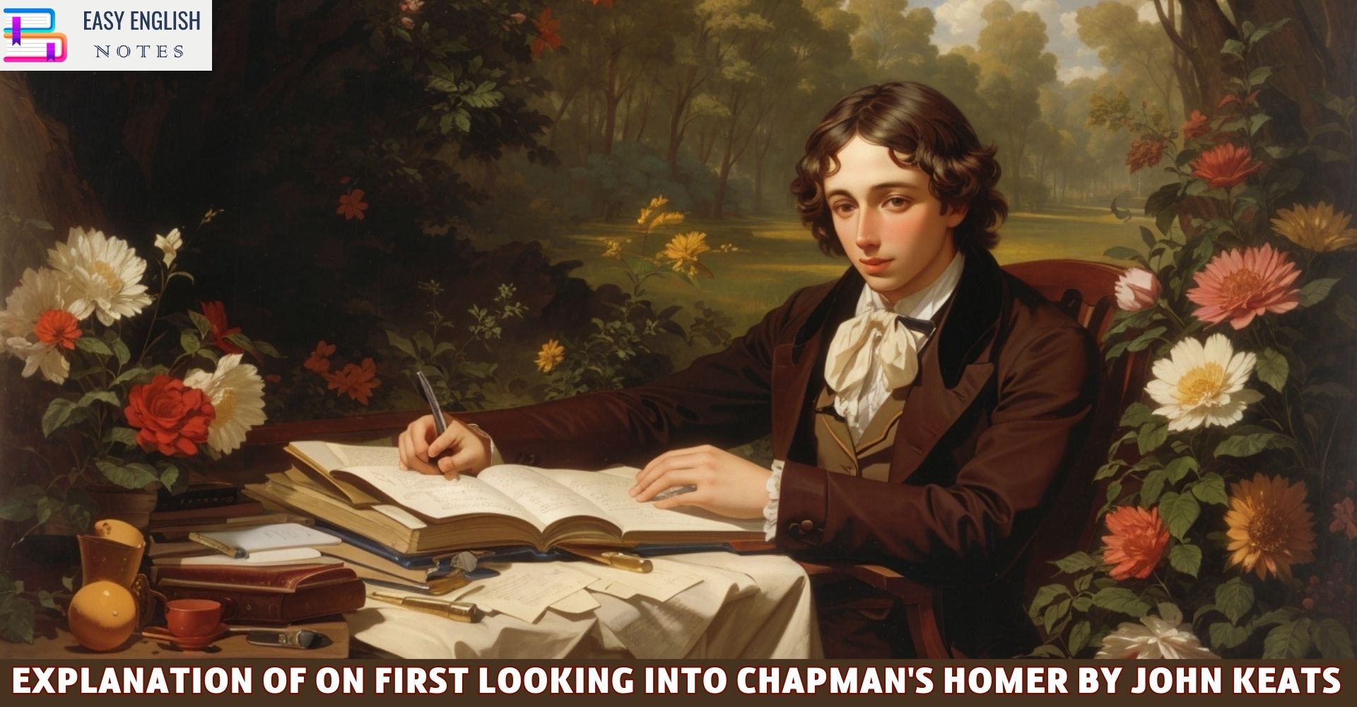 Explanation Of On First Looking Into Chapman's Homer By John Keats
