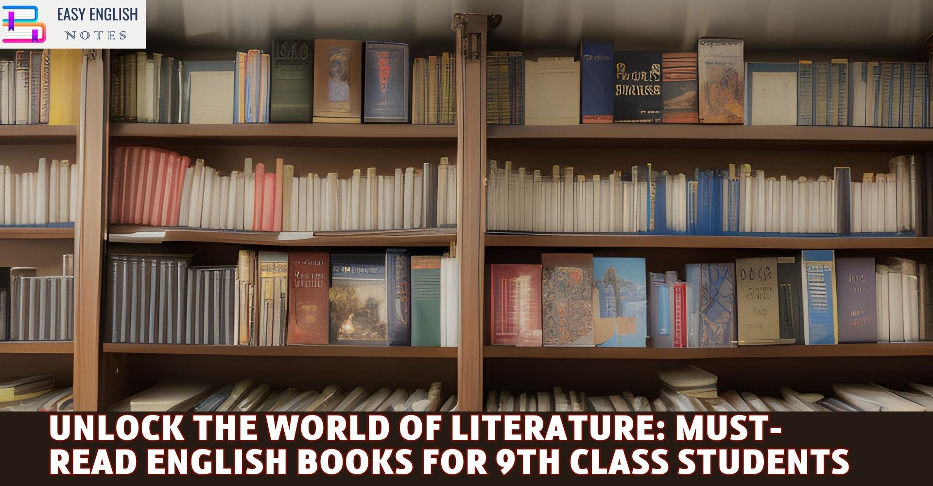 Unlock the World of Literature: Must-Read English Books for 9th Class Students