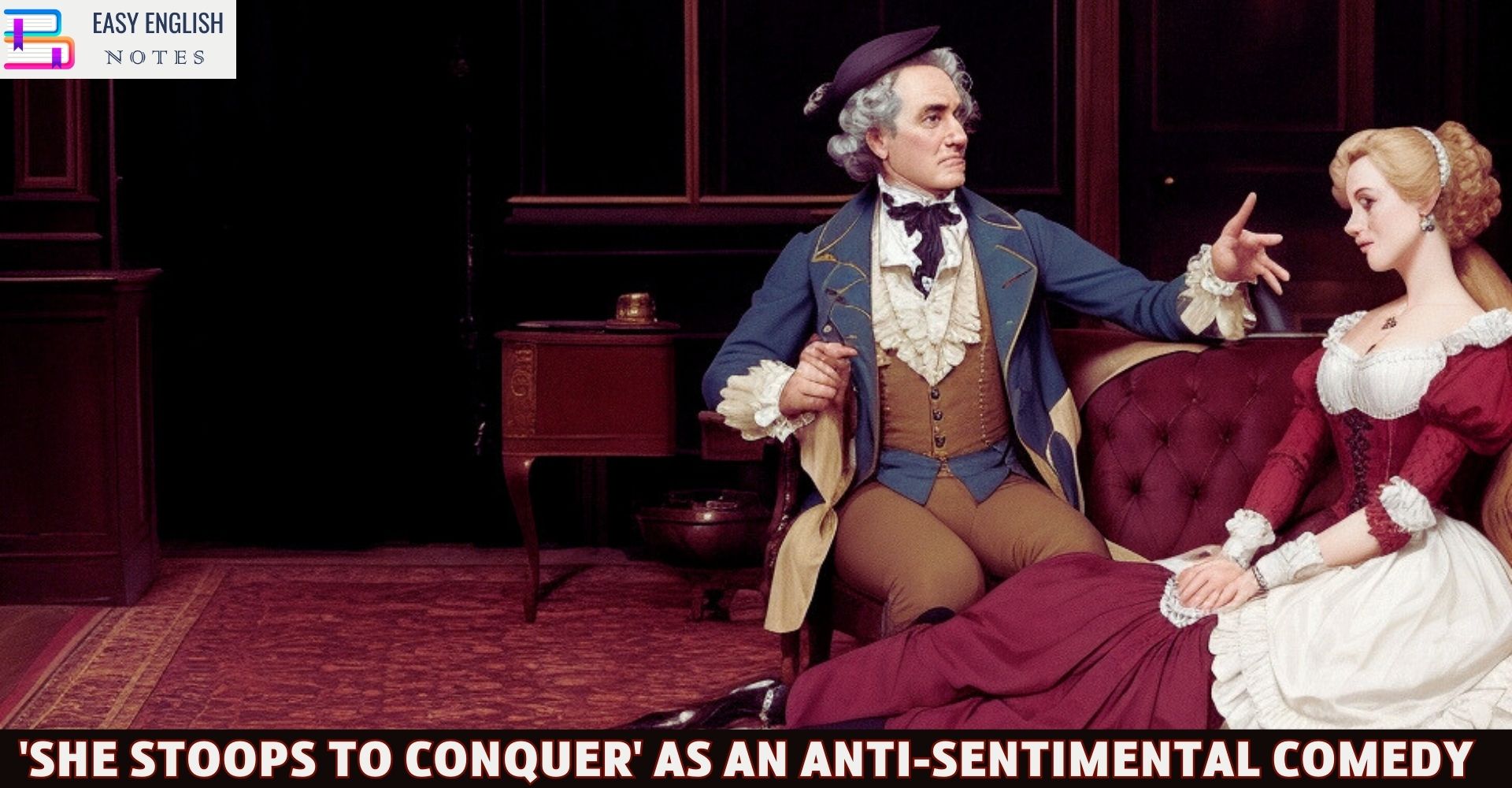 'She Stoops to Conquer' As An Anti-Sentimental Comedy