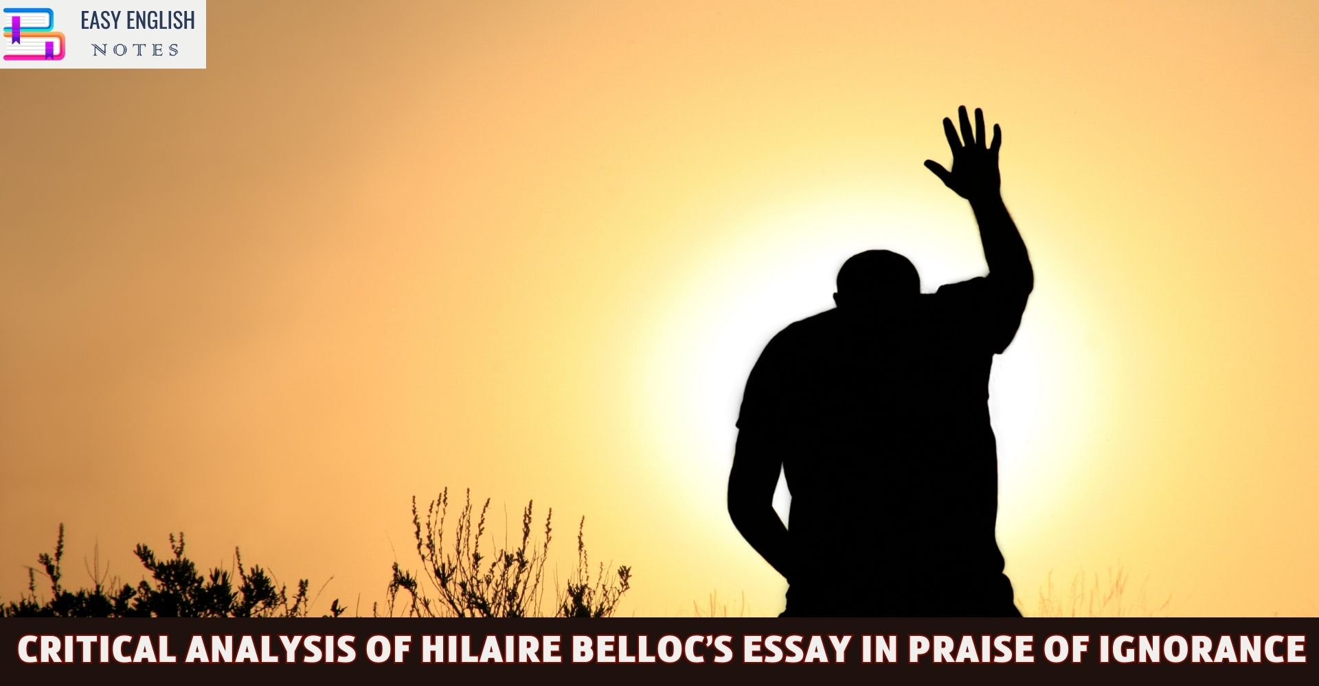 Critical Analysis of Hilaire Belloc’s Essay In Praise of Ignorance