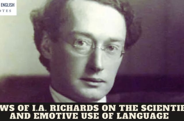 I.A. Richards Define Poetry In The Definition Of A Poem