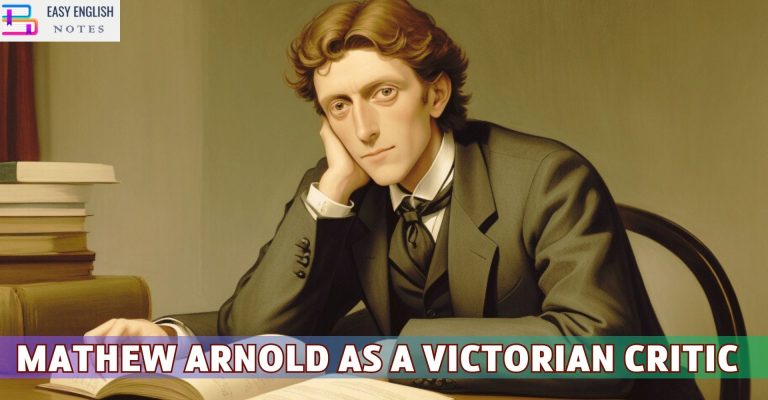 Mathew Arnold as a Victorian critic