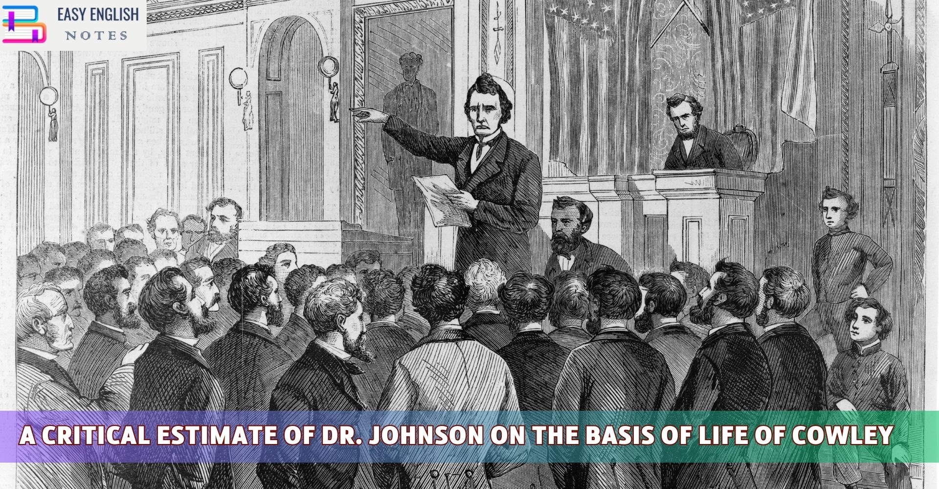 A Critical Estimate of Dr. Johnson On The Basis Of Life Of Cowley