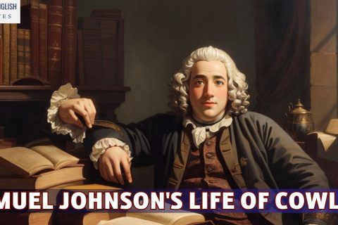 A Critical Note On The Principles Of Criticism Adopted By Dr. Johnson On The Basis of Life of Cowley