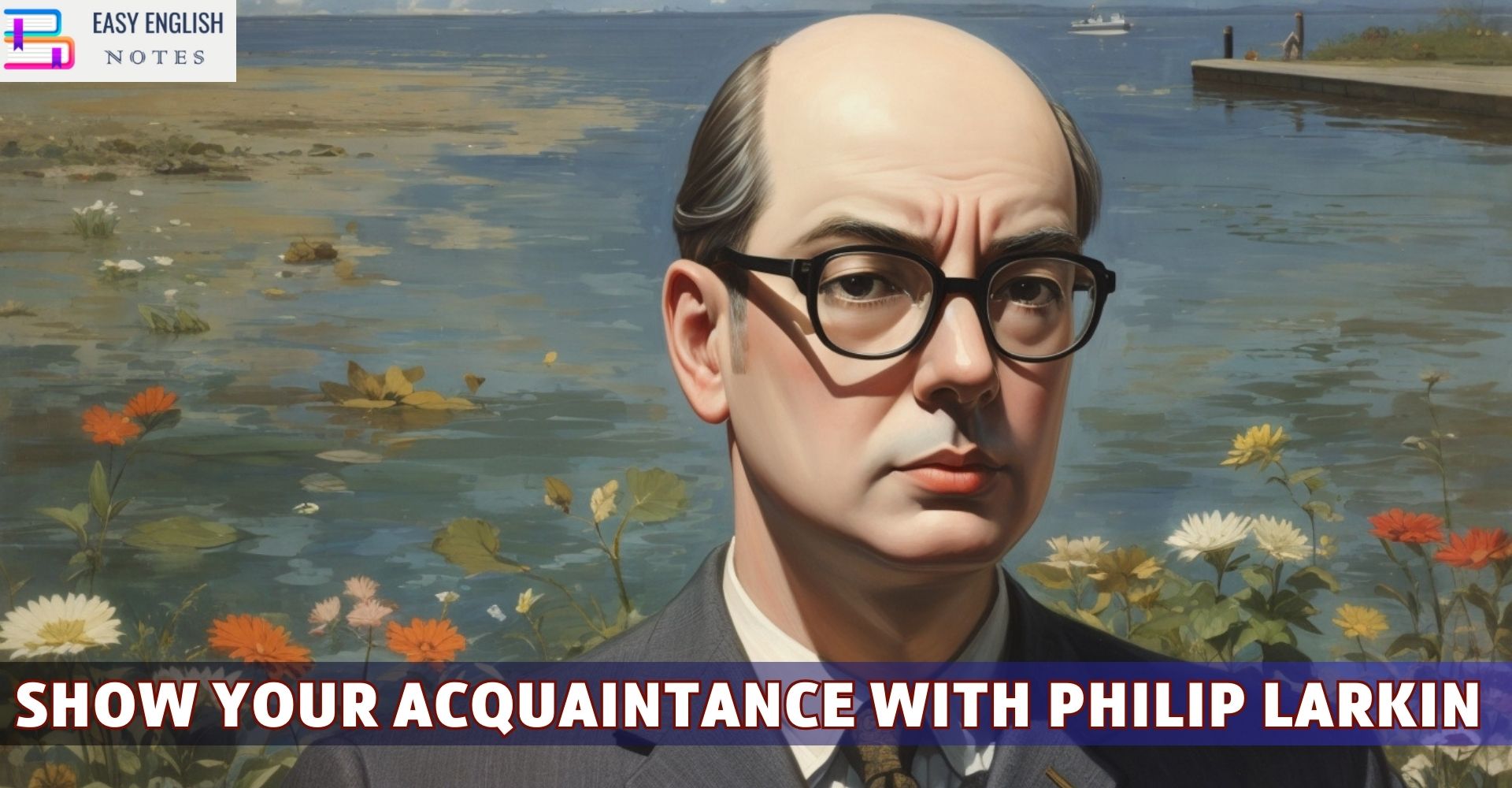 Show your acquaintance with Philip Larkin