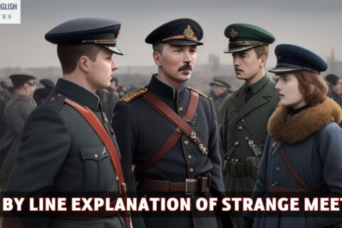 Line By Line Explanation Of Strange Meeting
