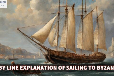 Line By Line Explanation Of Sailing to Byzantium