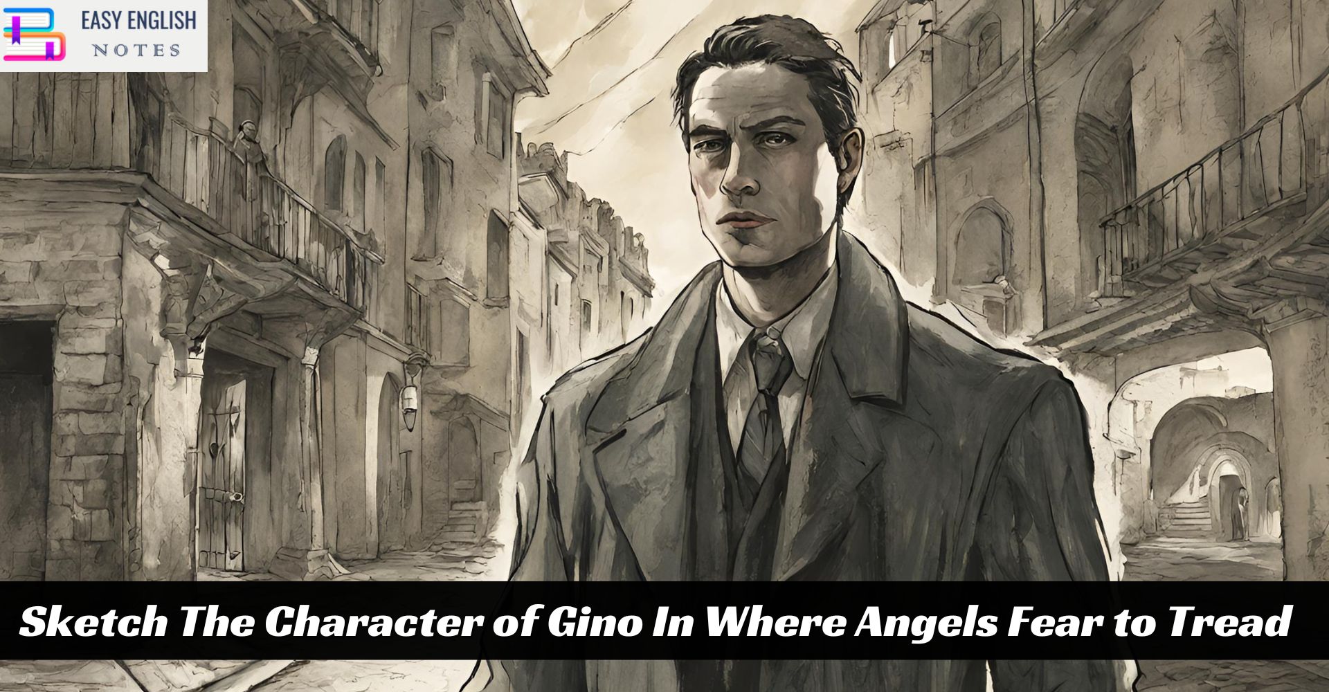 Sketch The Character of Gino In Where Angels Fear to Tread
