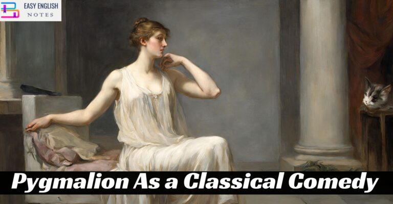 Pygmalion As a Classical Comedy