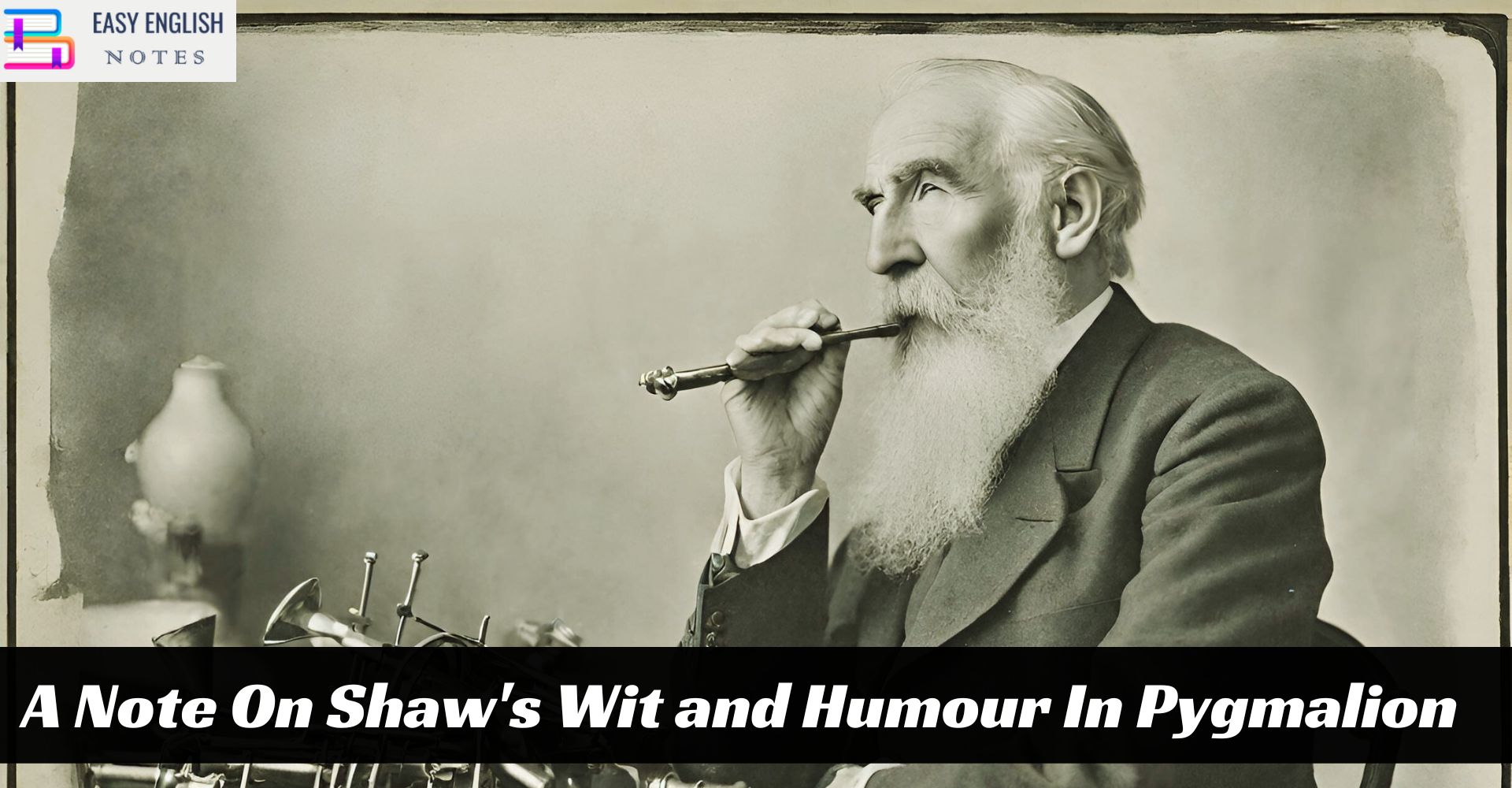 A Note On Shaw's Wit and Humour In Pygmalion