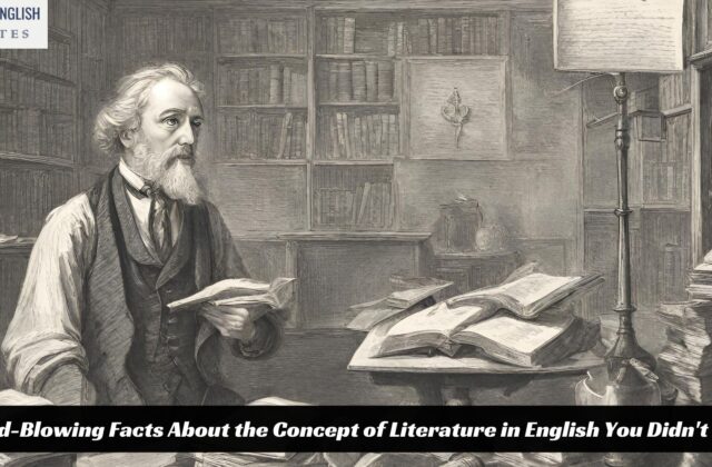 "10 Mind-Blowing Facts About the Concept of Literature in English You Didn't Know!"