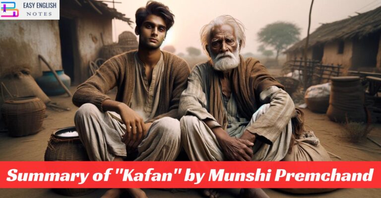 Summary of "Kafan" by Munshi Premchand